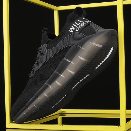 Wholesale Men Lightweight Knited Sneakers Breathable Soft Comfortabel Mesh Running Shoes MX-11911B Size 39-46