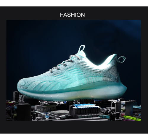 Wholesale Men Lightweight Knited Sneakers Breathable Soft Comfortabel Mesh Running Shoes JC800C Size 39-46