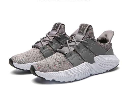 Wholesale Men Lightweight Knited Sneakers Breathable Soft Comfortabel Mesh Running Shoes MX-8001A Size 39-46