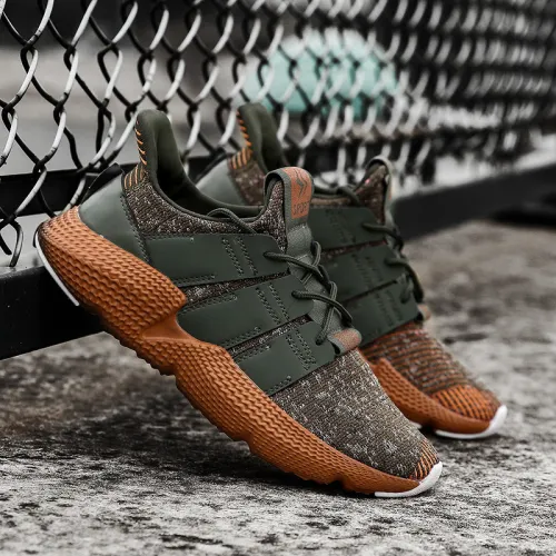 Wholesale Men Lightweight Knited Sneakers Breathable Soft Comfortabel Mesh Running Shoes MX-8001D Size 39-46
