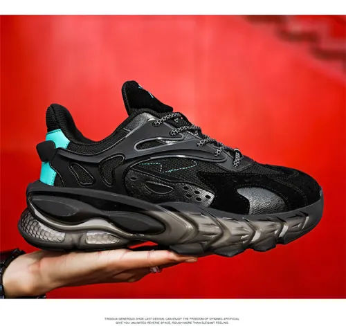 Wholesale Fashion High Quality Lightweight  Men Sneakers Breathable Soft Comfortable Running Shoes WK-G83B