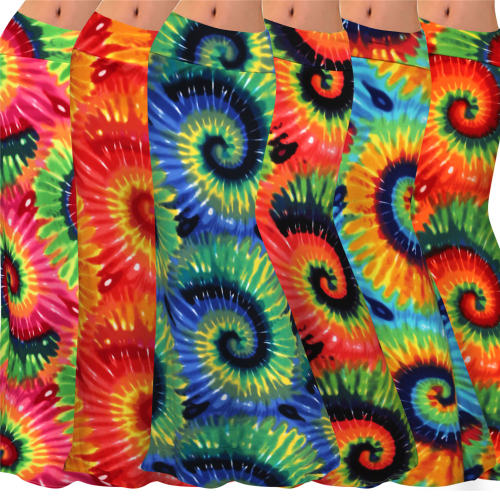 Yellow/Red Fashion Paisley Printed Skirts High Waist Long Maxi Skirt PQ9449D