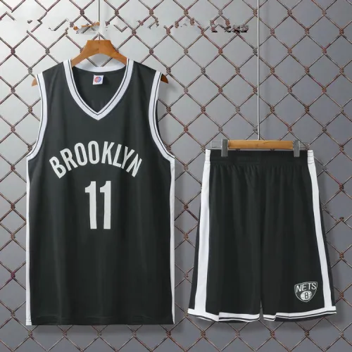 White Kyrie Irving Basketball Jersey For Adult Brooklyn Team Uniform Children PQKD007C