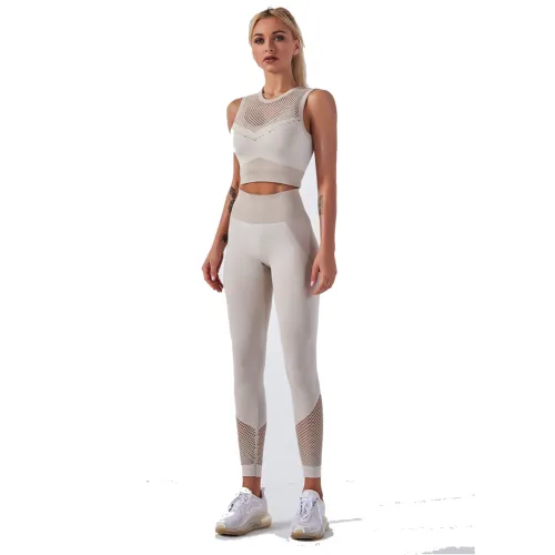 Grey Bubble Butt Leggings Squat Pants Gym Workout Trousers High Waist Sportwear PQYJ007B