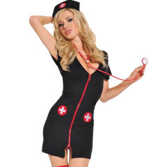 Halloween Costume Uniform Famous Sexy Cardiac Arrest Nurse Costumes PQZ346