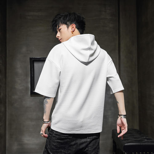 White Summer Cotton T-shirt For Men Fashion Hoodies Casual T Shirts RL8155B