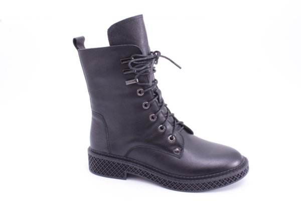 OEM-Women Leather Boots D27126E