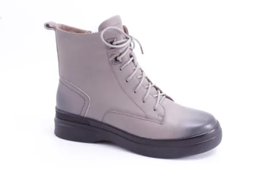 OEM-Women Leather Boots D2809E