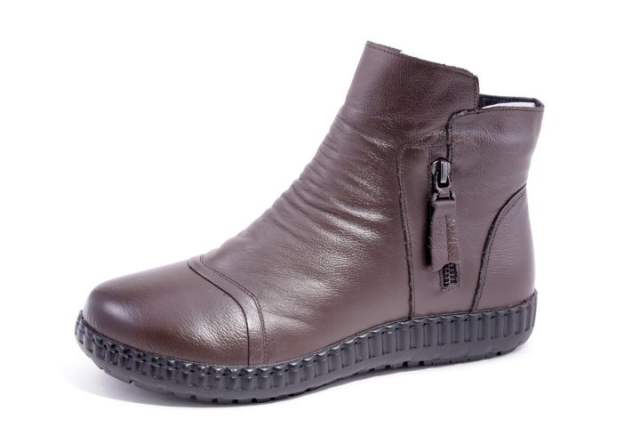 OEM-Women Leather Boots DB1691