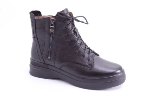 OEM-Women Leather Boots D2808E