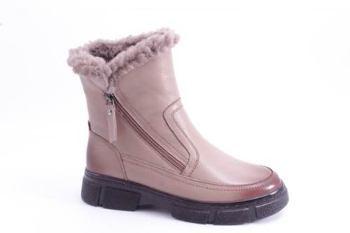 OEM-Women Leather Boots D5010E