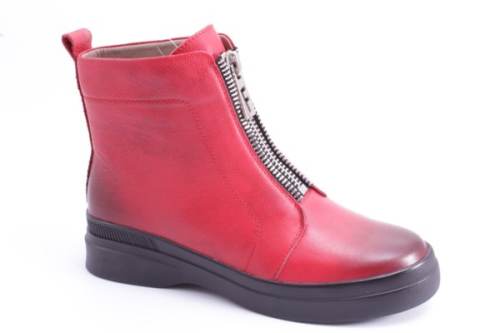OEM-Women Leather Boots D28016E