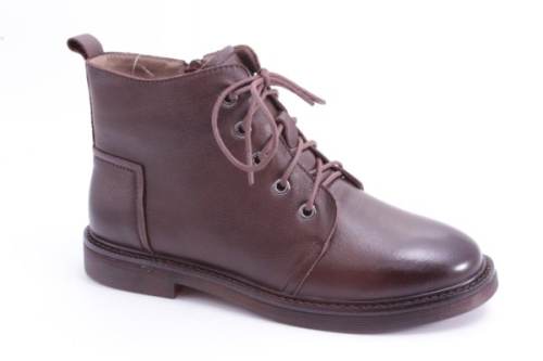 OEM-Women Leather Boots D3103E
