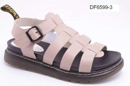 OEM-Women Leather Shoes DF6599