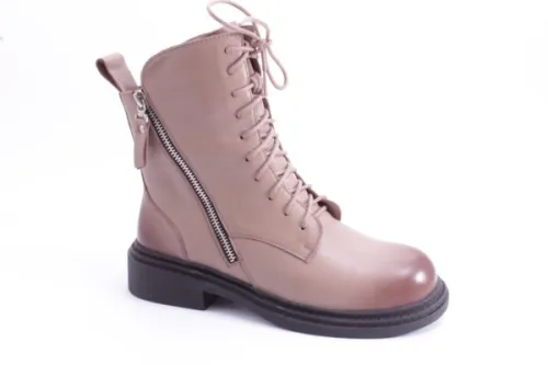 OEM-Women Leather Boots D5051E