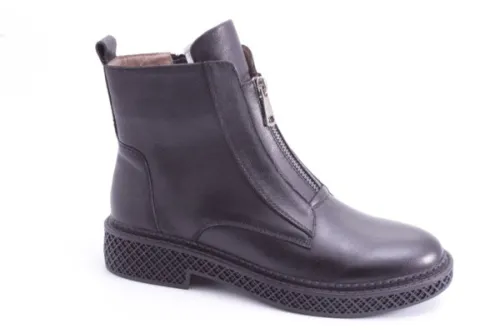 OEM-Women Leather Boots D27123E