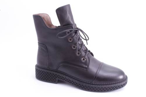 OEM-Women Leather Boots D27122E