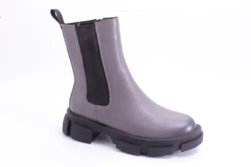 OEM-Women Leather Boots DF50026