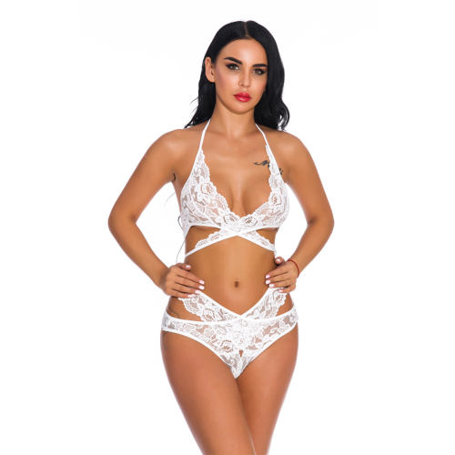White Lace Bra with Underwear Sexy Lingerie For Women PQ3739C