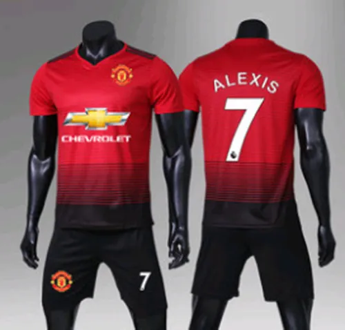 Man Club Adult European Club Soccer Jersey Shirts Football Clubs Clothes PQEU001