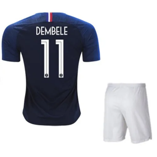 2018 France Soccer Jersey for Kid Football Maillot Uniforms PQFR002