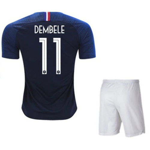 2018 France Soccer Jersey for Kid Football Maillot Uniforms PQFR002