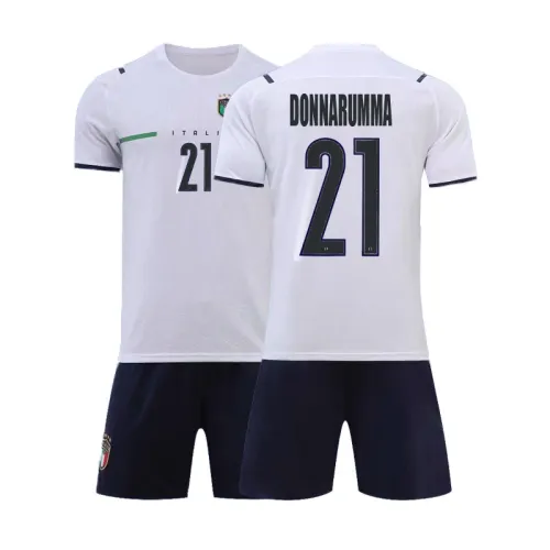 Kid Italy Football Uniform European Cup National Team Jersey Sportswear PQIT002
