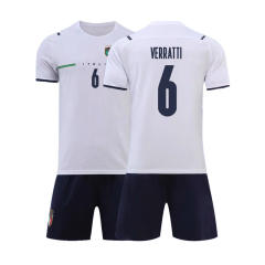 Kid Italy Football Uniform European Cup National Team Jersey Sportswear PQIT002
