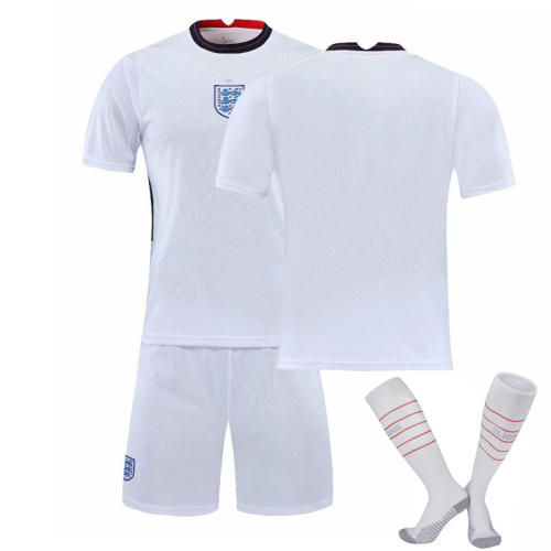 Kid England Football Uniform European Cup National Team Jersey Sportswear PQEN002
