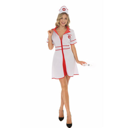 Sexy Cardiac Arrest Nurse Costumes Halloween Cosplay Uniform PQ21277