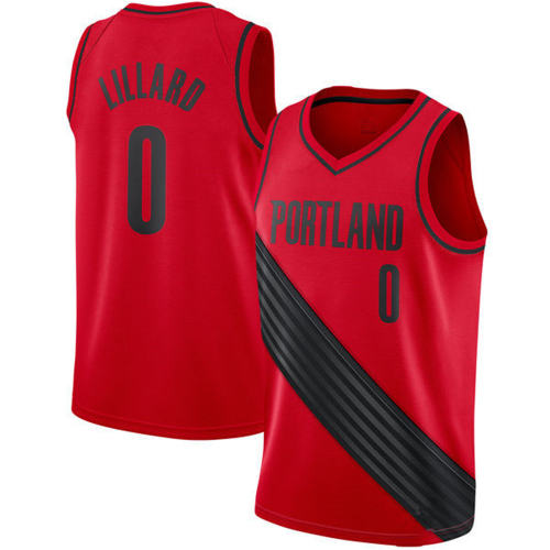Trail Blazers Basketball Jersey Damian Lillard Kits Portland Basketball Outfits PQDL001C