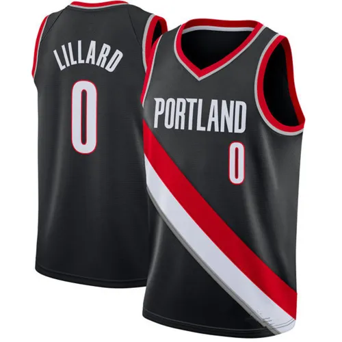 Portland Basketball Jersey Trail Blazers Basketball Uniform Damian Lillard Kits PQDL001B