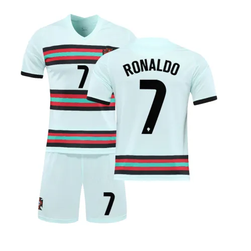 Portuguese National Team Football Jersey Cristiano Ronaldo Soccer Uniforms PQCR001B