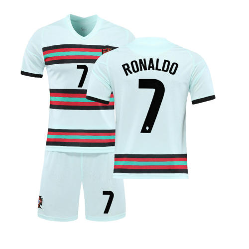 Portuguese National Team Football Jersey Cristiano Ronaldo Soccer Uniforms PQCR001B