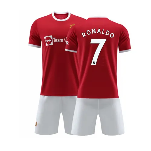 Cristiano Ronaldo Football Jersey Manchester Man United Soccer Uniforms PQCR003A