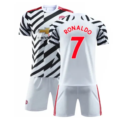 Man United Football Jersey Cristiano Ronaldo Manchester Soccer Uniforms PQCR002C