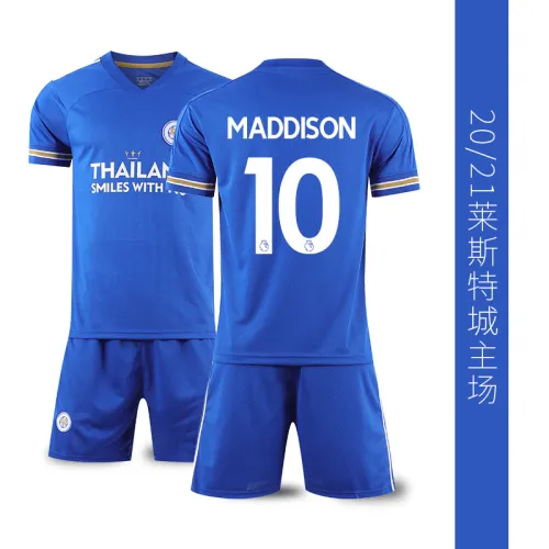 2020/2021 Premier League Football Tops Leicester City F.C. Soccer Jersey PQLC002