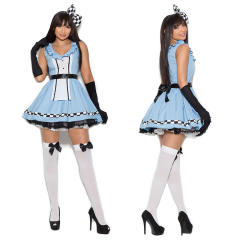 Alice in Wonderland Costume Adult Sexy Maid Outfit PQAN10