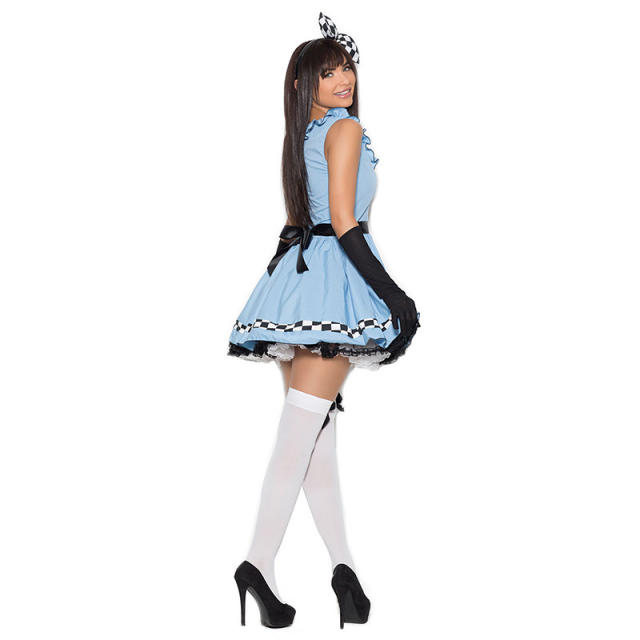 Alice in Wonderland Costume Adult Sexy Maid Outfit PQAN10