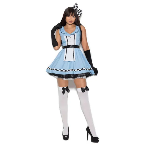 Alice in Wonderland Costume Adult Sexy Maid Outfit PQAN10