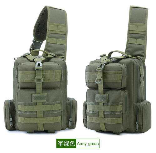 Green Outdoor Multi-function Bags Casual Oxford Tactical Bag Backpacks PQBL126B