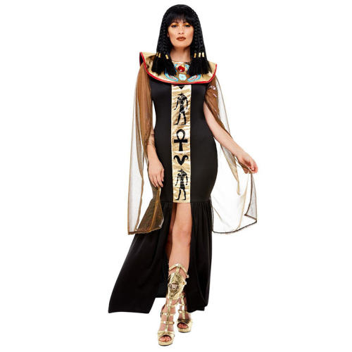 Queen of Ancient Egypt Fancy Dress Halloween Pharaoh Costume PQ1400A