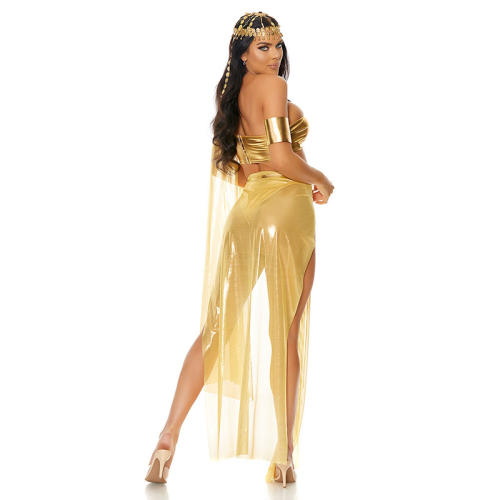 Queen of Ancient Egypt Uniform Sexy Halloween Costume PQ1415
