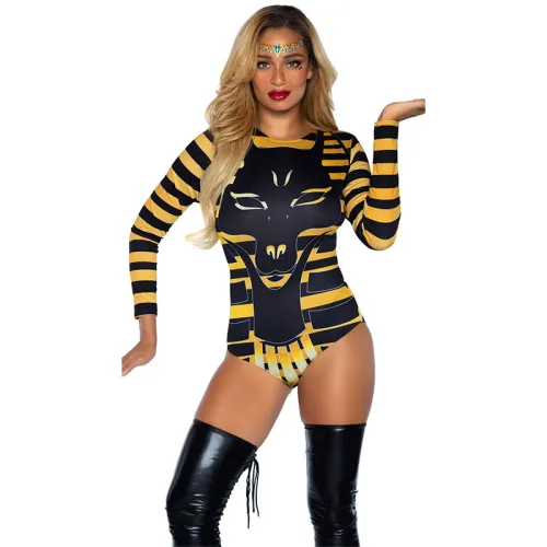 Sexy Halloween Costume High Priest of Ancient Egypt Fancy Dress PQ1318