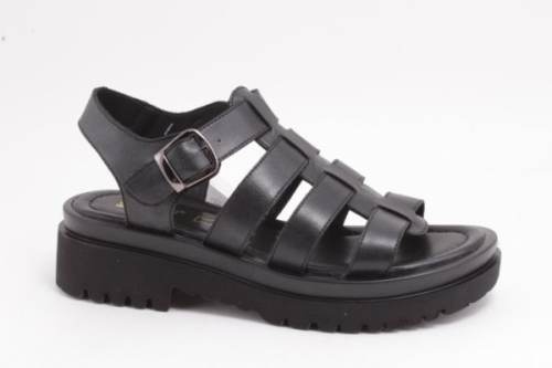 OEM-Women Leather Sandals DF2205