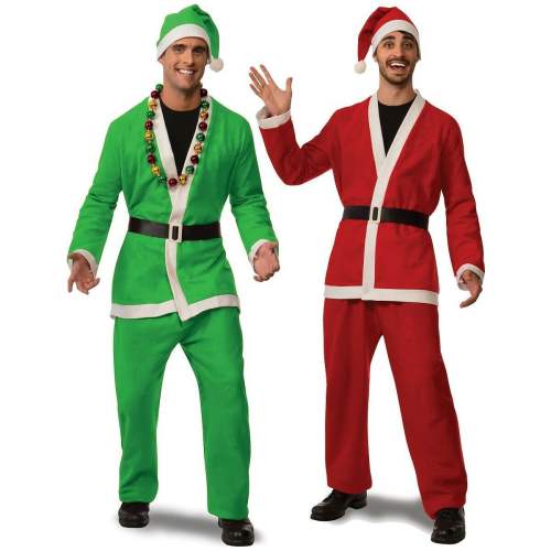 Sexy Santa Claus Uniform Men Christmas Costume Xmas Clothing PQ1758
