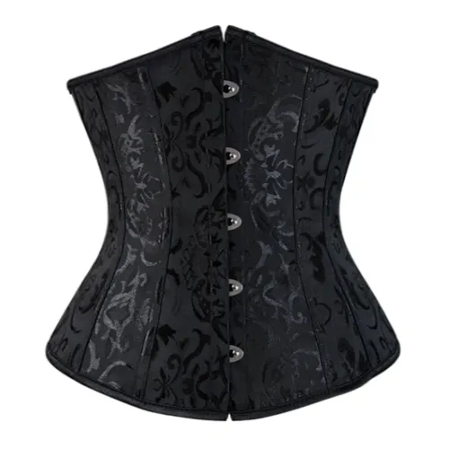 Steel Bone Underbust Corset For Women Sexy Gothic Corselet PQ7055A