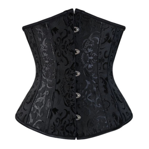 Steel Bone Underbust Corset For Women Sexy Gothic Corselet PQ7055A