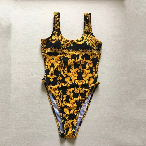 Ethnic Print Monokini Women One Piece Suits Swim Wear PQ1841C