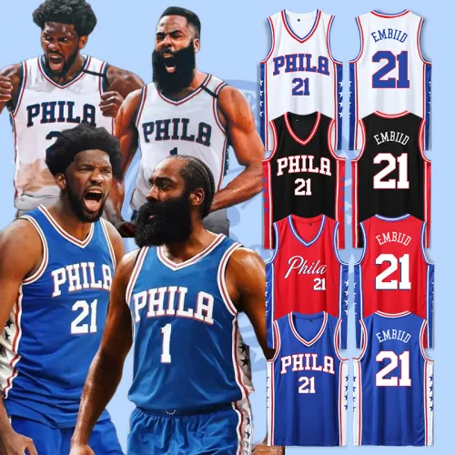 Philadelphia 76ers Basketball Clothing Sport Outfit Basketball Team jersey PQPH001